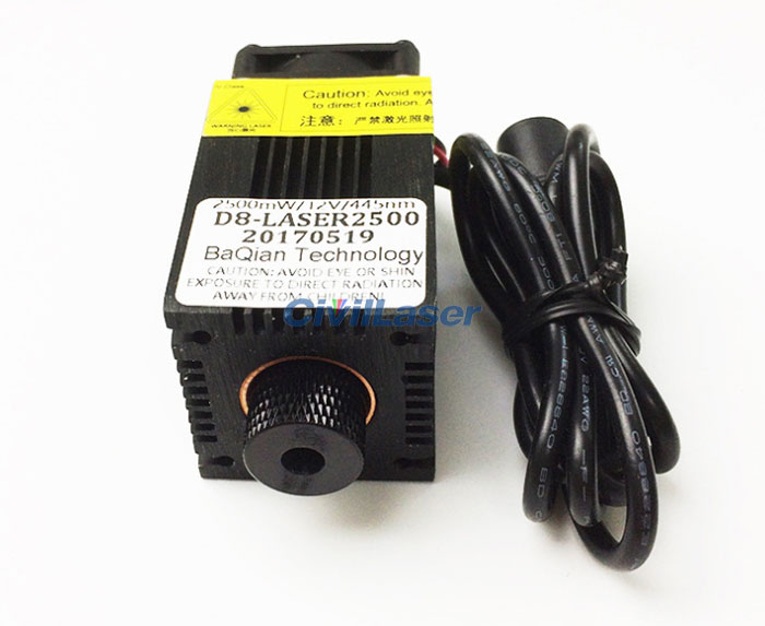 405nm 2500mw dot laser module